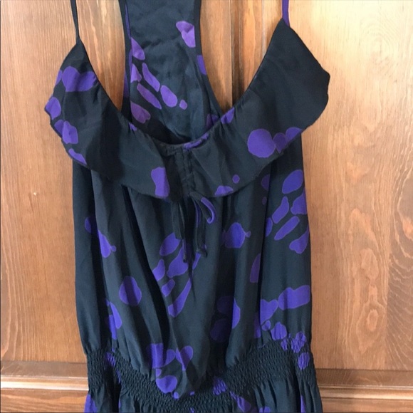PARKER Cami Silk Racerback Dress Size Large - Picture 3 of 3
